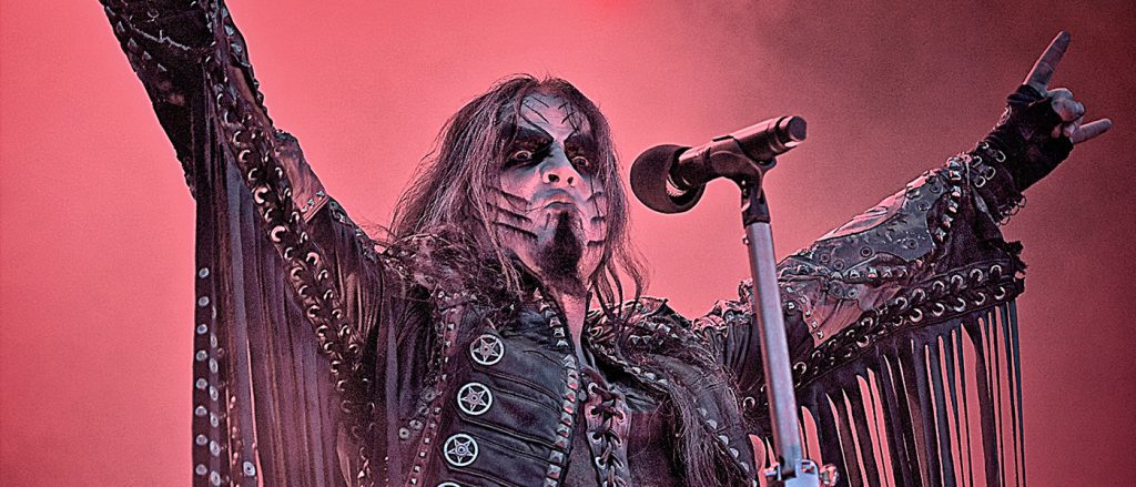 Shagrath of Dimmu Borgir, Dimmu Borgir playing at the 9:30 …